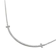 Tiffany & Co. Pre-owned Pre-owned Vitt guld halsband Gray, Dam