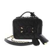 Chanel Vintage Pre-owned Laeder chanel-vskor Black, Dam