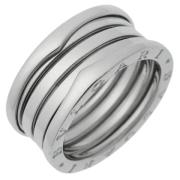 Bvlgari Vintage Pre-owned Silver ringar Gray, Dam