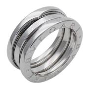 Bvlgari Vintage Pre-owned Silver ringar Gray, Dam