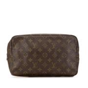 Louis Vuitton Vintage Pre-owned Canvas kuvertvskor Brown, Dam