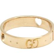 Gucci Vintage Pre-owned Roseguld ringar Yellow, Dam