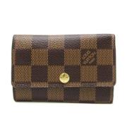 Louis Vuitton Vintage Pre-owned Canvas nyckelhllare Brown, Dam