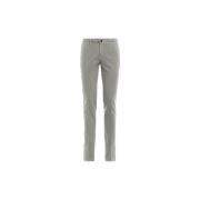 Incotex Slim Rise Grå Chino Byxor Gray, Herr