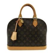 Louis Vuitton Vintage Pre-owned Canvas louis-vuitton-vskor Brown, Dam