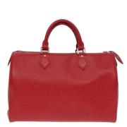 Louis Vuitton Vintage Pre-owned Laeder louis-vuitton-vskor Red, Dam