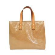 Louis Vuitton Vintage Pre-owned Laeder louis-vuitton-vskor Beige, Dam