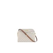 Michael Kors Dome Jet Set Vanilla Axelväska White, Dam