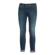 Dondup Modern Skinny Denim Jeans Blue, Herr