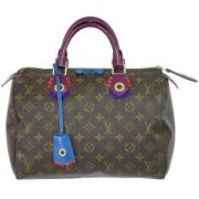 Louis Vuitton Vintage Pre-owned Canvas louis-vuitton-vskor Brown, Dam