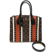 Louis Vuitton Vintage Pre-owned Canvas louis-vuitton-vskor Brown, Dam