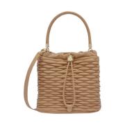 Furla Mini Bucket Väska Ökenstil Brown, Dam