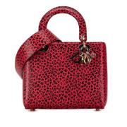 Dior Vintage Pre-owned Laeder dior-vskor Red, Dam