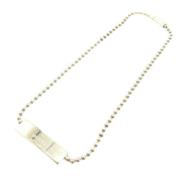 Gucci Vintage Pre-owned Silver halsband Gray, Dam