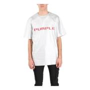 Purple Brand Vintage Logo Print T-shirt Gray, Herr