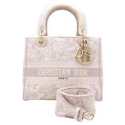 Dior Vintage Pre-owned Canvas dior-vskor Pink, Dam