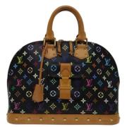 Louis Vuitton Vintage Pre-owned Canvas louis-vuitton-vskor Black, Dam