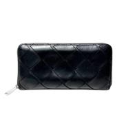 Bottega Veneta Vintage Pre-owned Laeder plnbcker Black, Dam