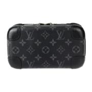 Louis Vuitton Vintage Pre-owned Laeder louis-vuitton-vskor Black, Dam