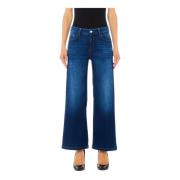 Liu Jo Cropped Jeans Perfekt för vardagsbruk Blue, Dam