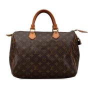 Louis Vuitton Vintage Pre-owned Canvas resvskor Brown, Dam