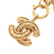 Chanel Vintage Pre-owned Metall chanel-smycken Yellow, Dam