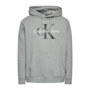 Calvin Klein Ikonisk huvtröja Gray, Herr