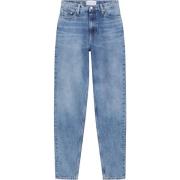 Calvin Klein Vintage High Waist Tapered Leg Jeans Blue, Dam