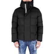 Dsquared2 Svart Road Man Bomberjacka Black, Herr