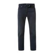 Hugo Boss Regular Fit Denim Jeans Blå Svart Blue, Herr