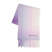 Isabel Marant Rutig Alpacka Scarf Firny Purple, Herr