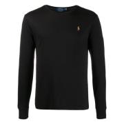 Ralph Lauren Långärmad t-shirt Black, Herr