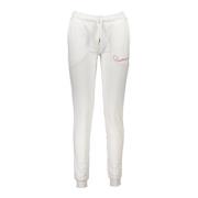 Cavalli Class Sportiga vita dambyxor med brodyr White, Dam