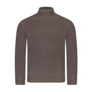 Gran Sasso Brun Turtleneck Tröja Brown, Herr