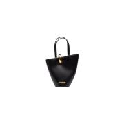 Jacquemus Le Petit Bambola Tote Bag Black, Dam