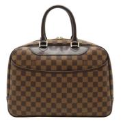 Louis Vuitton Vintage Pre-owned Canvas louis-vuitton-vskor Brown, Dam