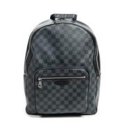 Louis Vuitton Vintage Pre-owned Belagd canvas axelremsvskor Gray, Dam