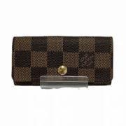 Louis Vuitton Vintage Pre-owned Canvas nyckelhllare Brown, Dam