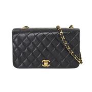 Chanel Vintage Pre-owned Laeder chanel-vskor Black, Dam