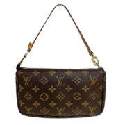 Louis Vuitton Vintage Pre-owned Canvas louis-vuitton-vskor Brown, Dam