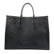 Louis Vuitton Vintage Pre-owned Laeder louis-vuitton-vskor Black, Dam