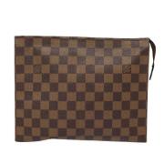 Louis Vuitton Vintage Pre-owned Canvas louis-vuitton-vskor Brown, Dam