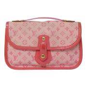 Louis Vuitton Vintage Pre-owned Canvas handvskor Pink, Dam