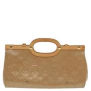 Louis Vuitton Vintage Pre-owned Laeder handvskor Beige, Dam