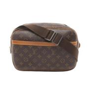 Louis Vuitton Vintage Pre-owned Canvas axelremsvskor Brown, Dam