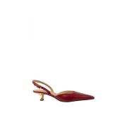 Michael Kors Dam Skor Elegant Stil Red, Dam