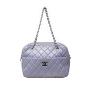 Chanel Vintage Pre-owned Laeder chanel-vskor Purple, Dam