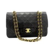 Chanel Vintage Pre-owned Laeder chanel-vskor Black, Dam