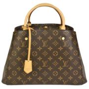 Louis Vuitton Vintage Pre-owned Canvas louis-vuitton-vskor Brown, Dam