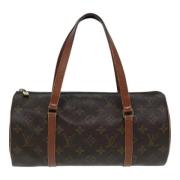 Louis Vuitton Vintage Pre-owned Canvas louis-vuitton-vskor Brown, Dam